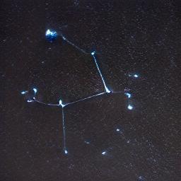 generated: a view of the Orion constellation in the night sky #7